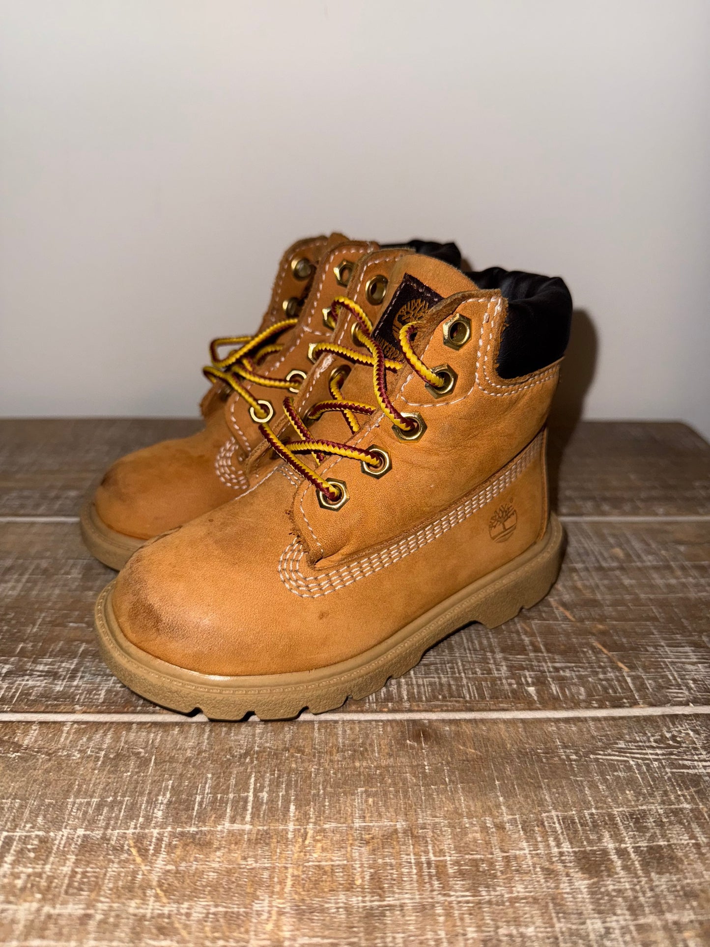 Seller #106: *Reduced* Todder 7 Timberland Boots