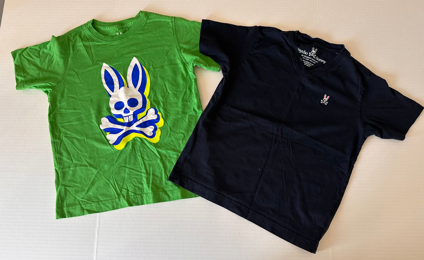 Pyscho Bunny youth boys size M 10-12 t shirts