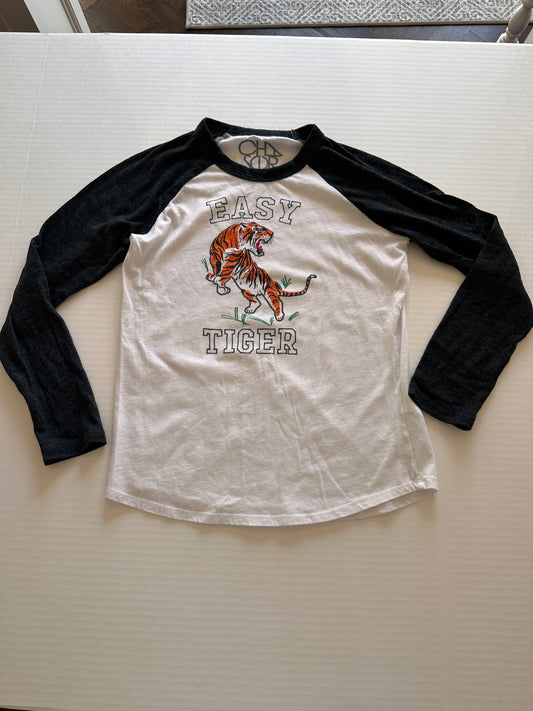 Chaser Easy Tiger t shirt youth/boys 12