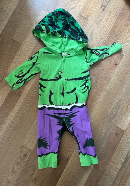 Seller #174 Marvel Hulk zip up romper 12 months