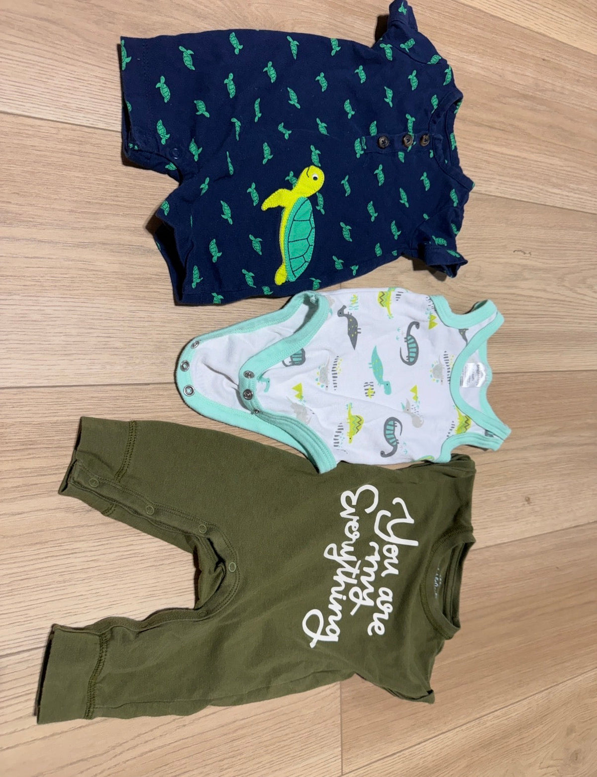 #162 Newborn Rompers