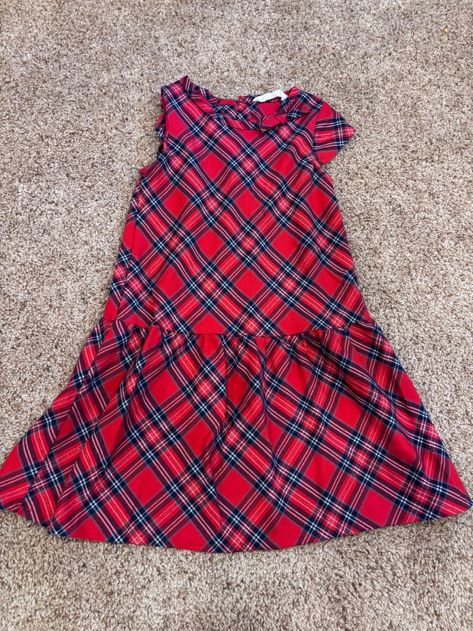 #47, girls H&M holiday dress, size 6-7