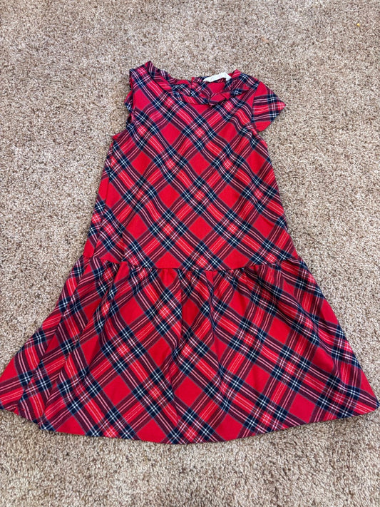 #47, girls H&M holiday dress, size 6-7