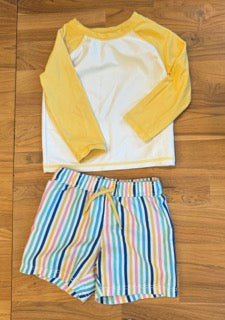 #51 Old Navy Boys Swim Set Size 18-24mo EUC