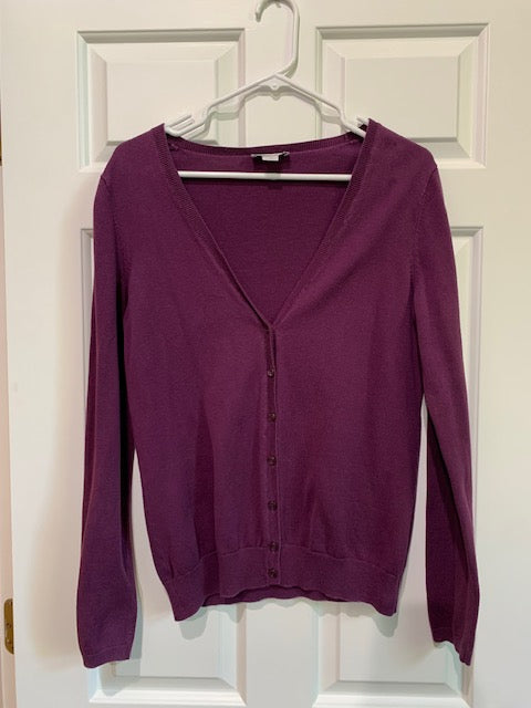 PPU Montgomery Ann Taylor Loft Women's Cardigan Sweater (Medium)