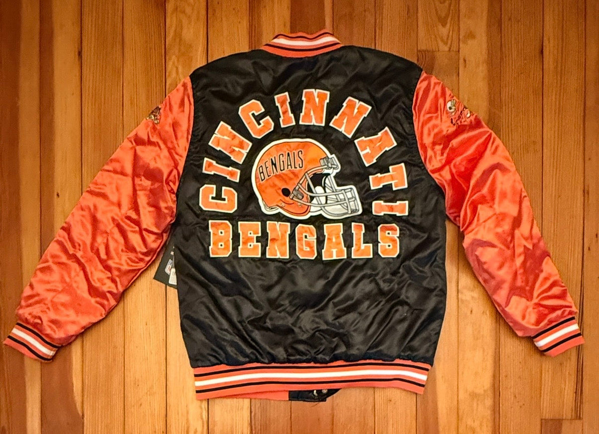 #41 |  NWT Adult Small NFL Bengals Track Jacket (orig $135)