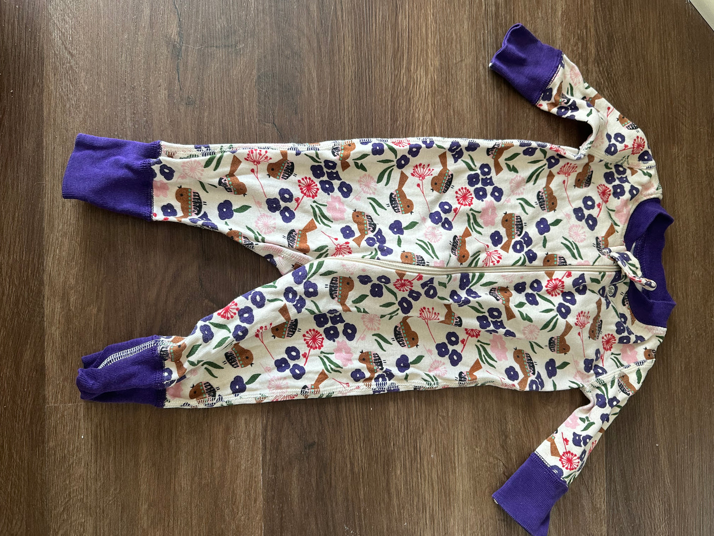 #57 REDUCED size 0-6 months Hanna andersson zippy