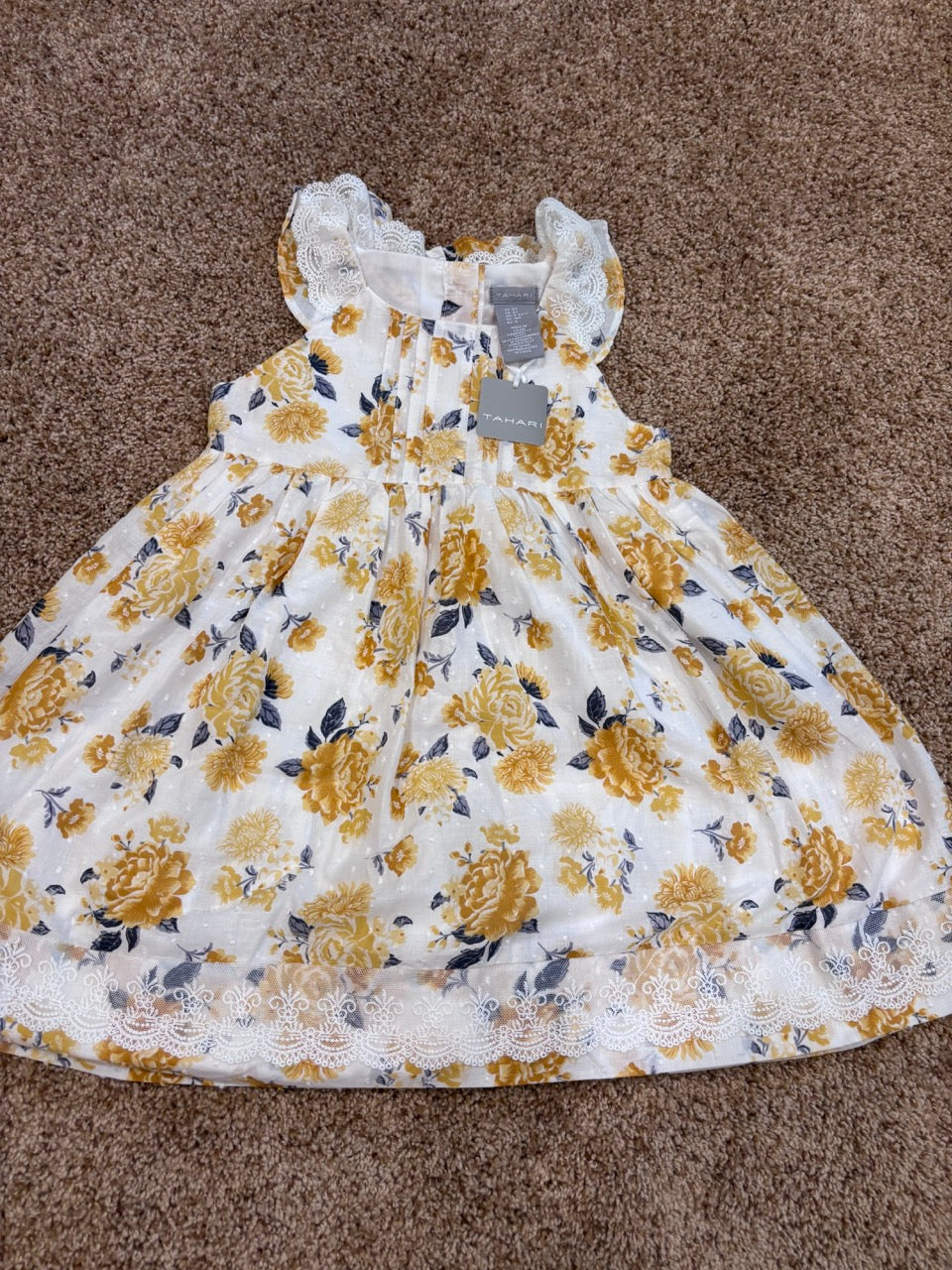 #47, girls 4T tahari dress, pretty fall pictures!
