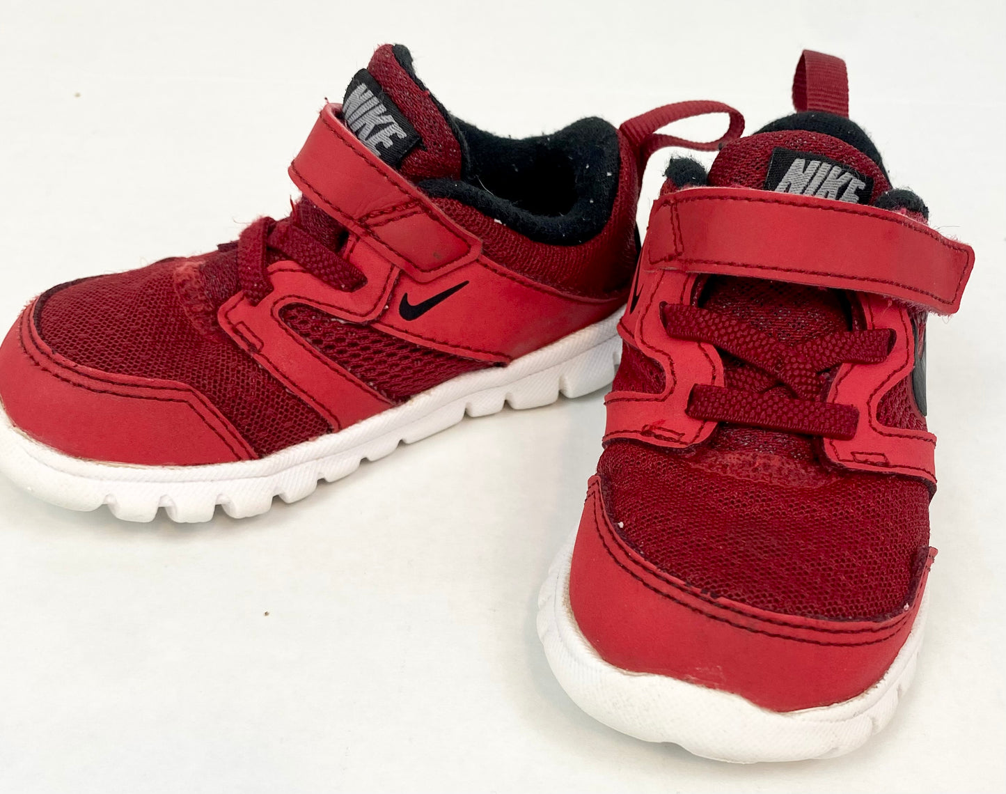 Shoes Toddler 7 Nike Red Sneakers with velcro strap
