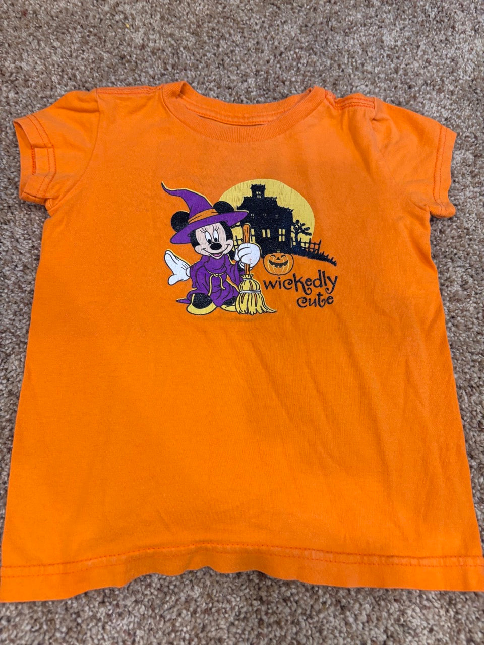 #47, girls 4T disney shirt, halloween