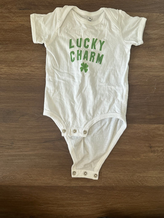 #57 St Patrick’s onesie 3-6 months