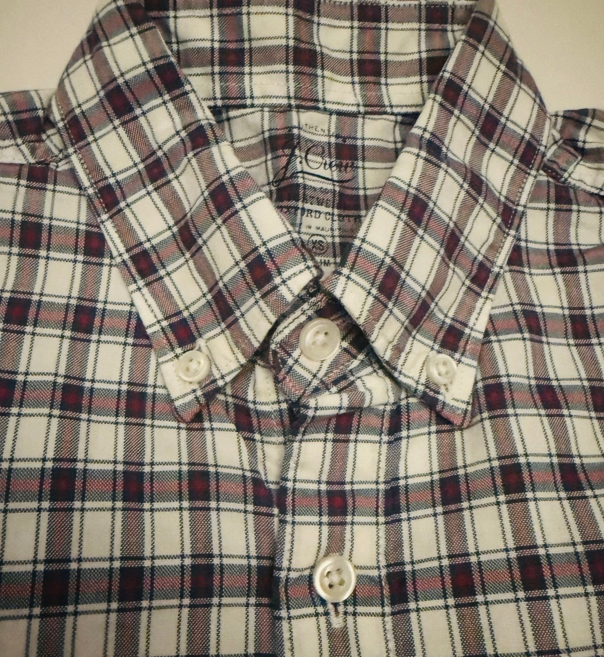 #41 |  (XS men’s slim) J Crew Collared Button Up Shirt Set, (men XS, fits like boys 16-18)