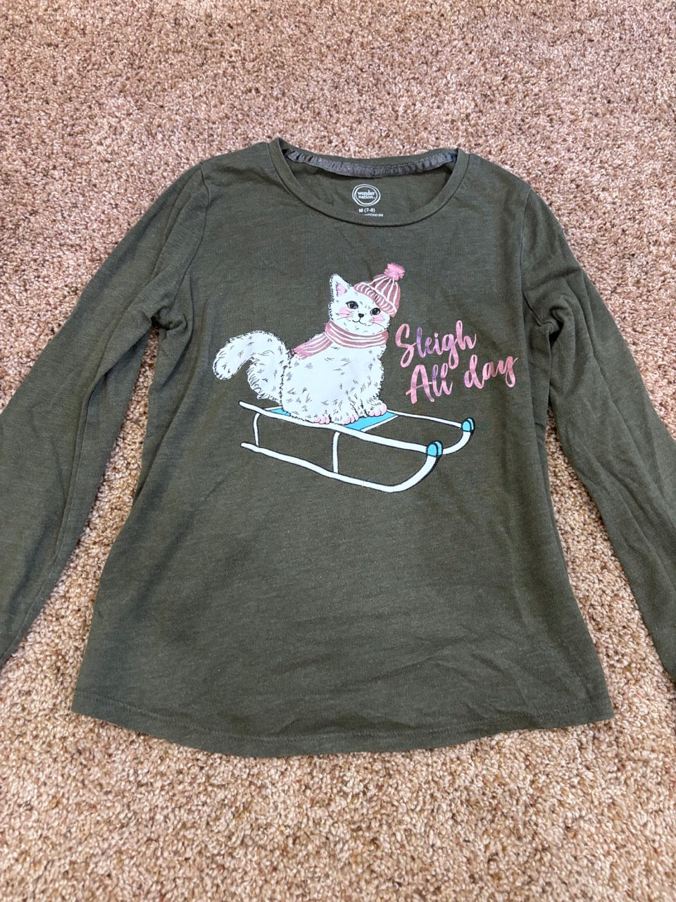 #47, girls size 7-8 wonder nation