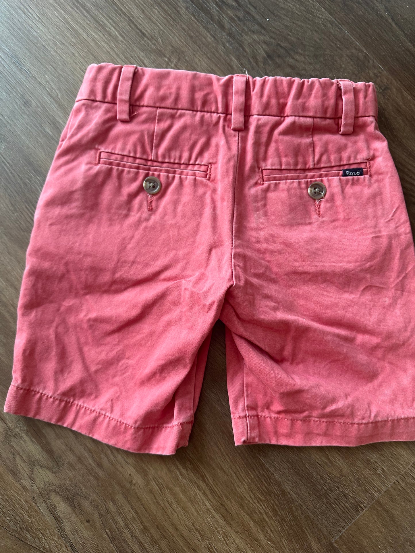 #57 Polo salmon shorts 3t