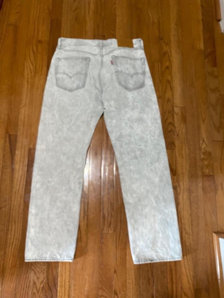 Levi's Whitewashed Men's Jeans Size 34 x 32 NWOT