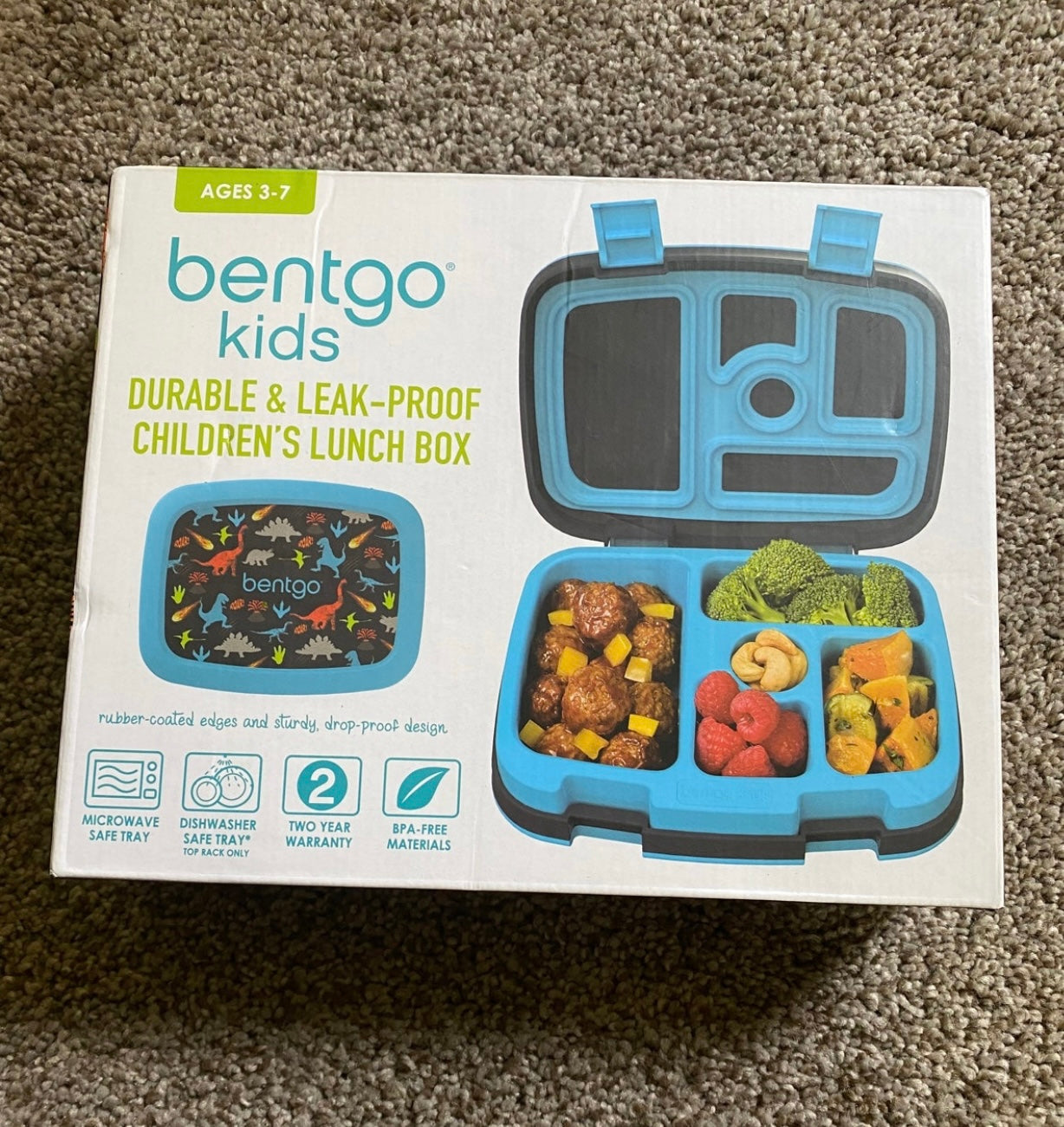 Bentgo dino lunch box BRAND NEW