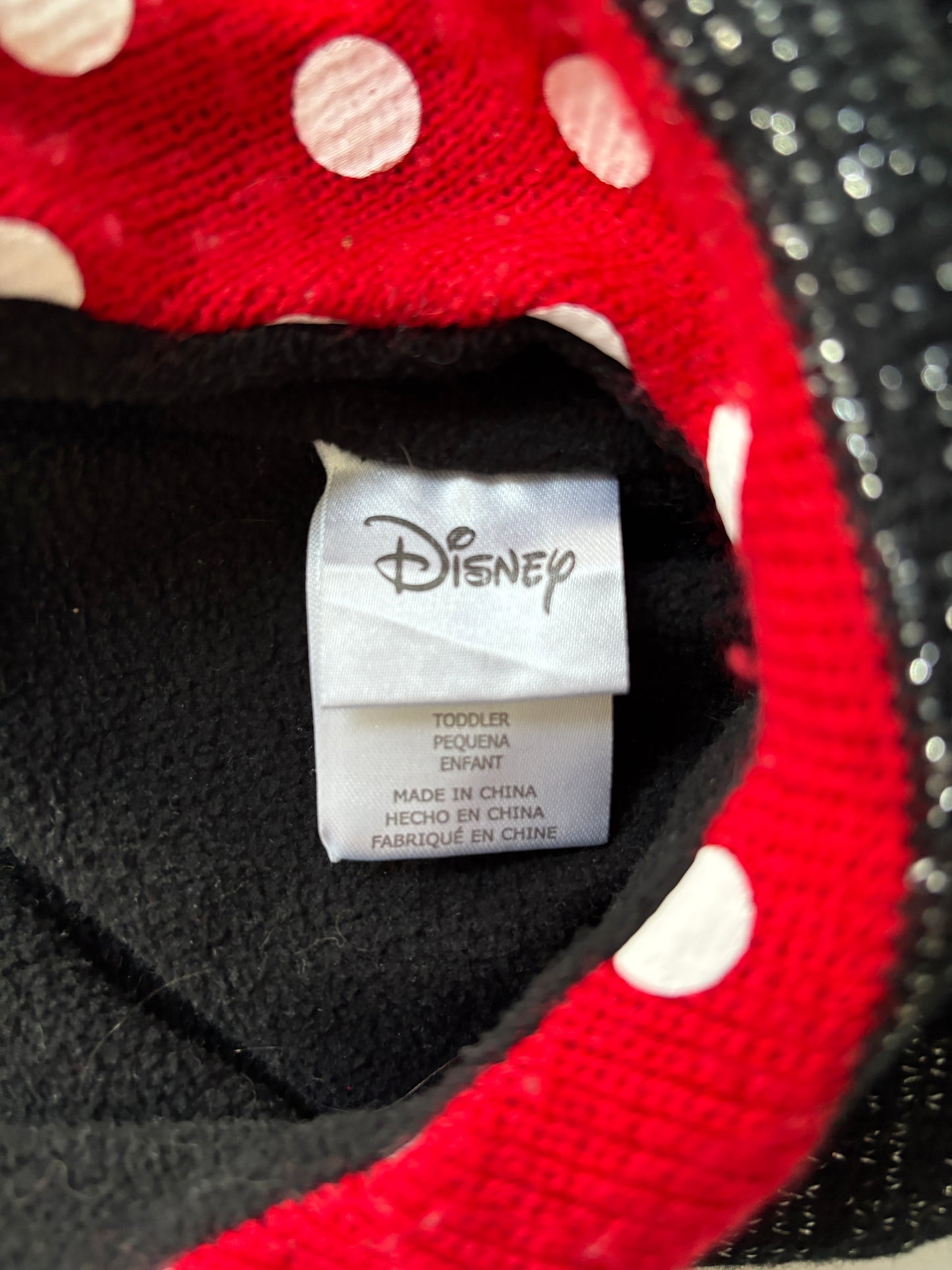 Seller #105 - Toddler Girls Minnie Mouse Winter Hat GUC