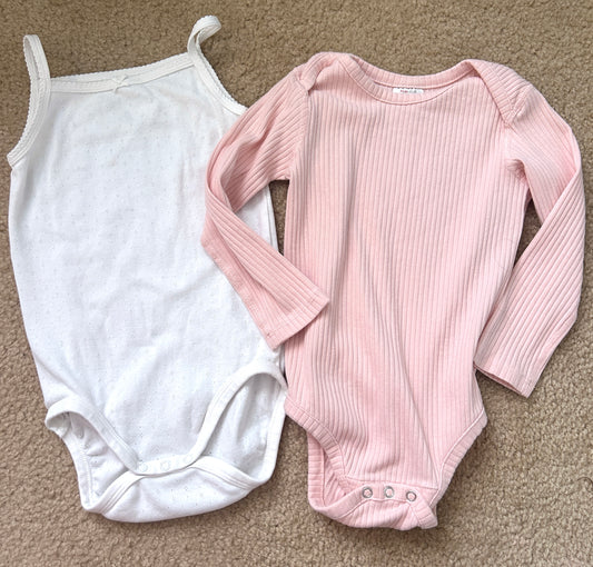 #15 HA and H&M 3t Onesies (For layering and wearing with skirts, etc)