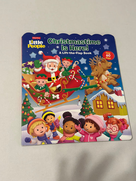 #160 Little People Christmas time is here boom with flaps