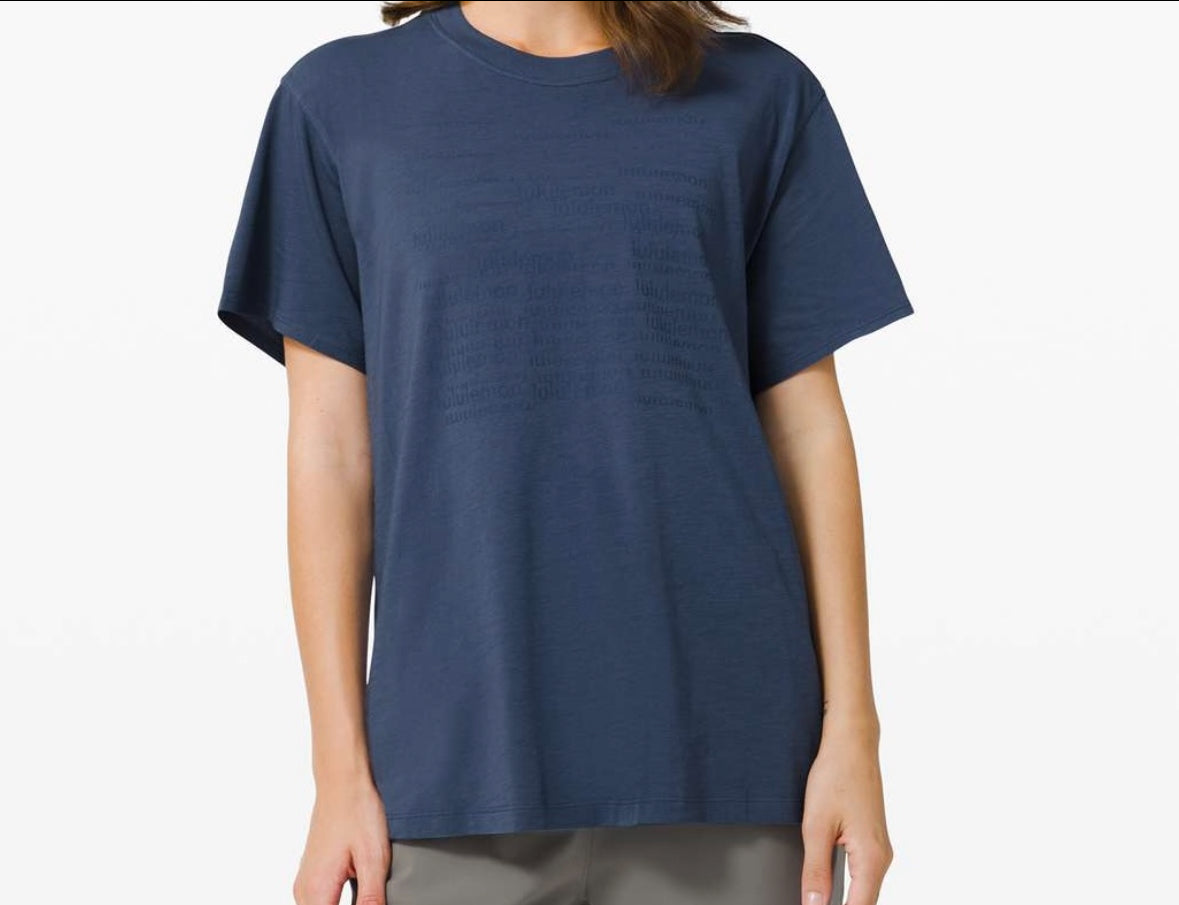 lululemon | 2 | NWT | all yours tee cotton - xavier | 45227