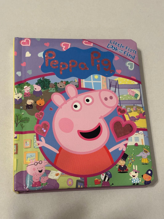 #160 Peppa Pig little look and find book