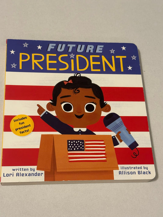 #160 Future president board book