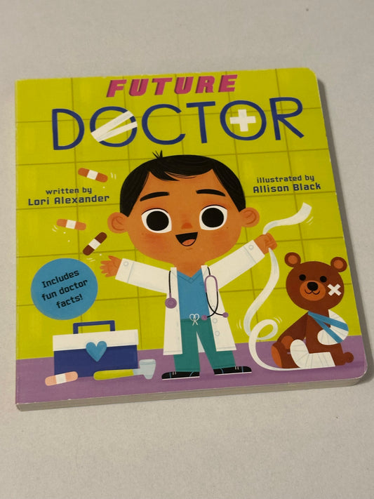 #160 Future doctor board book