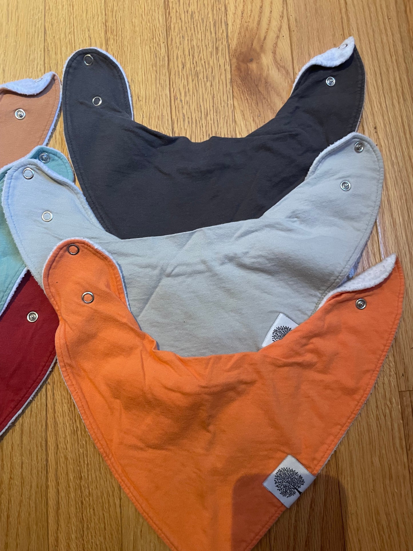 Seller #104 - Bandana Drool Bibs - 6 pk - GUC REDUCED