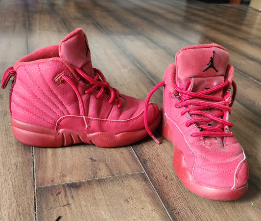 Seller #121 Red Boys Nike shoes size 1Y