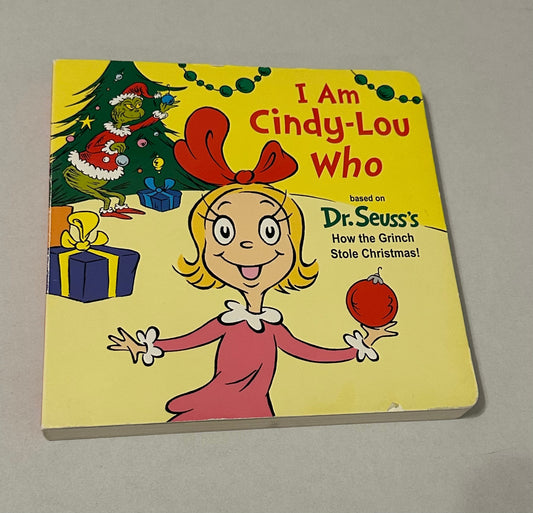 #160 I Am Cindy Lou Who book