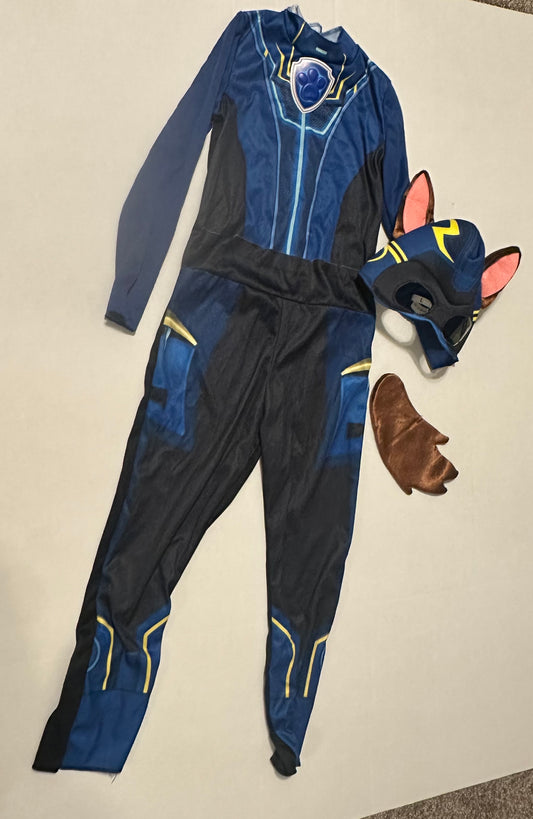 #160 Paw Patrol Chase Halloween costume size 4-6