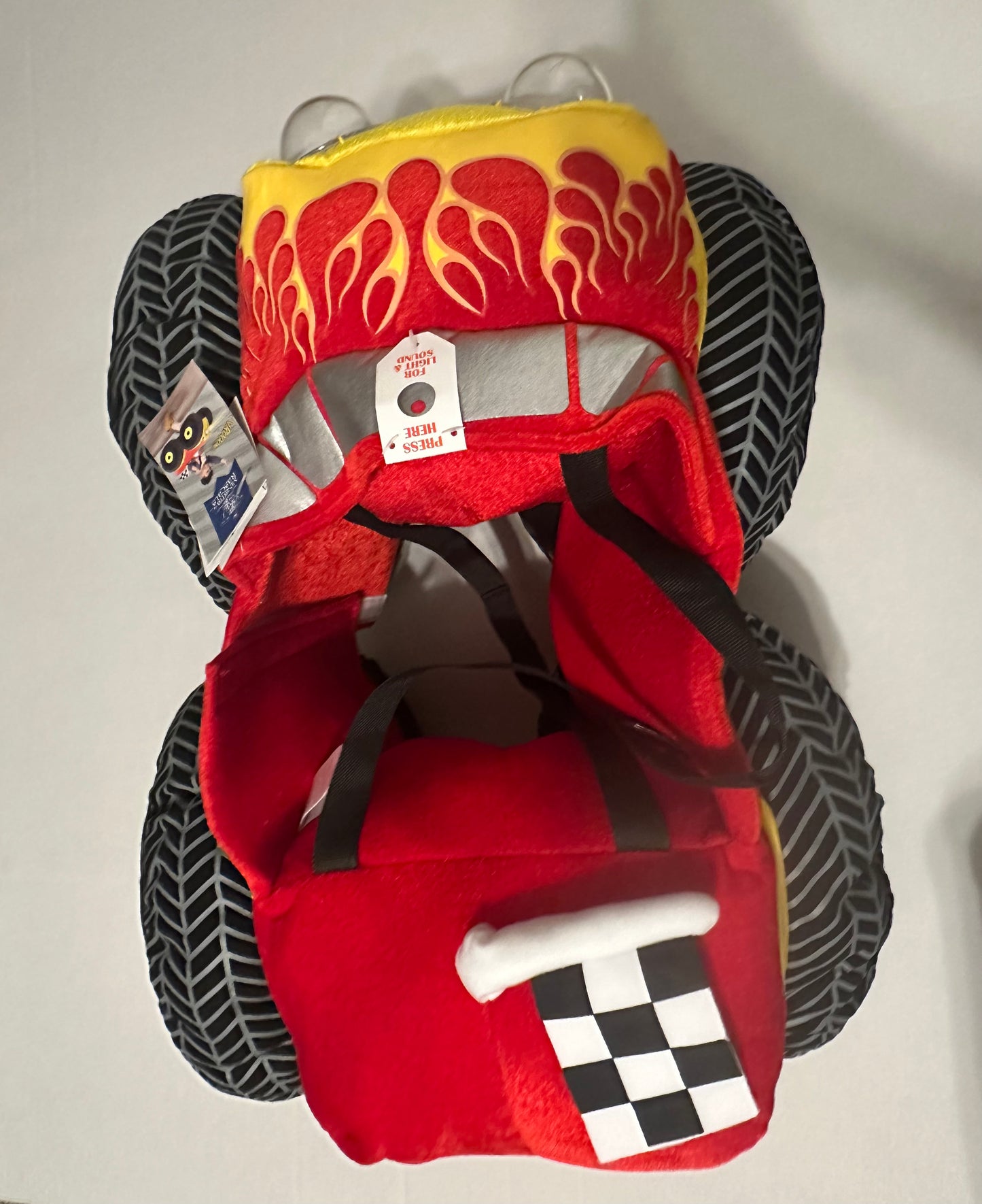 #160 NWT Monster truck wearable Halloween costume or for imaginary play - lights up and makes sounds