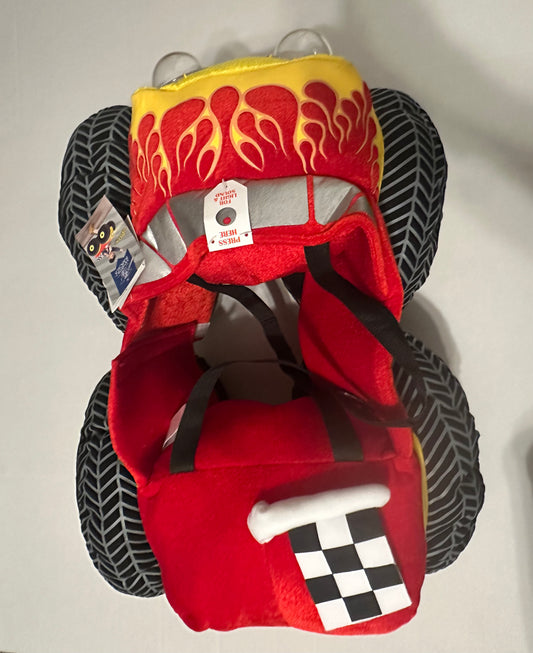 #160 NWT Monster truck wearable Halloween costume or for imaginary play - lights up and makes sounds