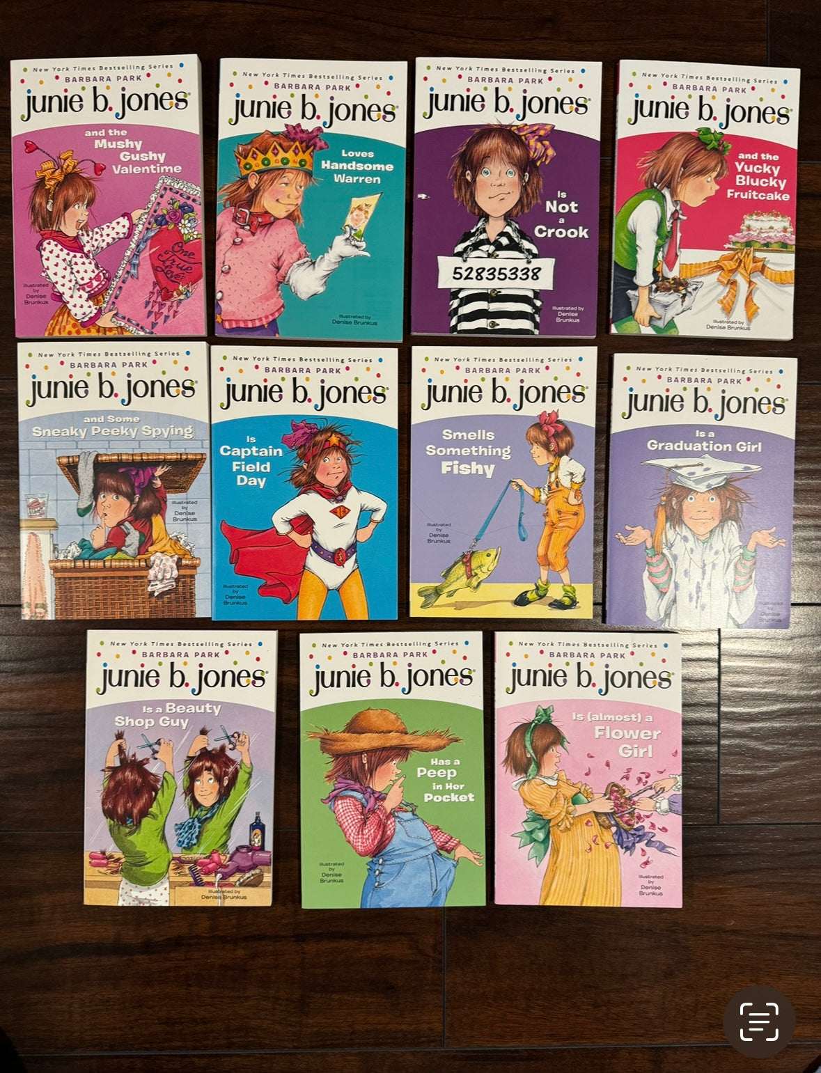 REDUCED PRICE #34 junior b jones book set 11 books