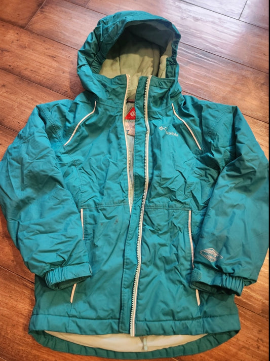 Seller #121 Girls Columbia rain jacket size 7/8