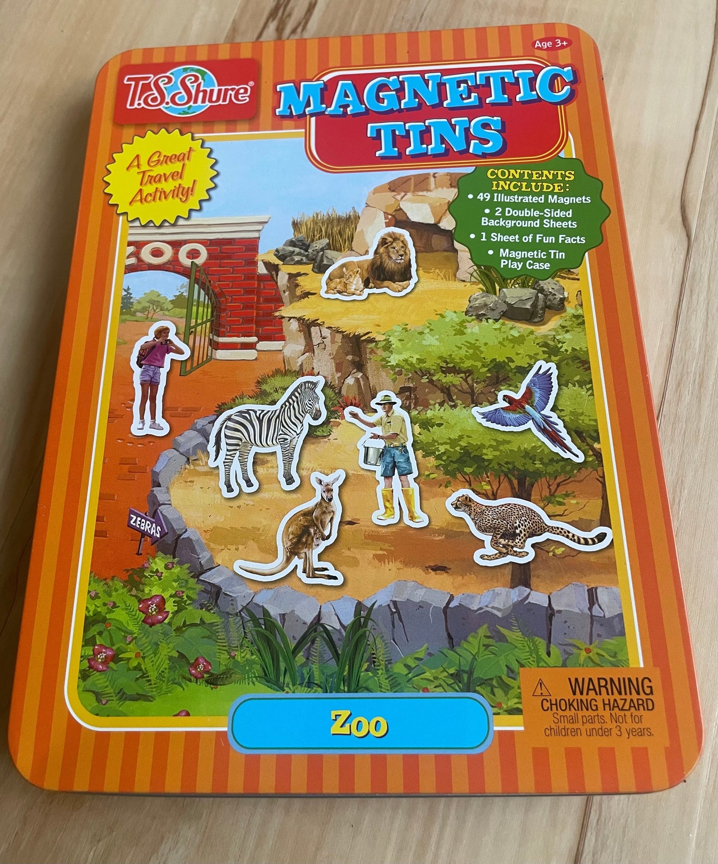 Seller 118 - Magnetic tin animals