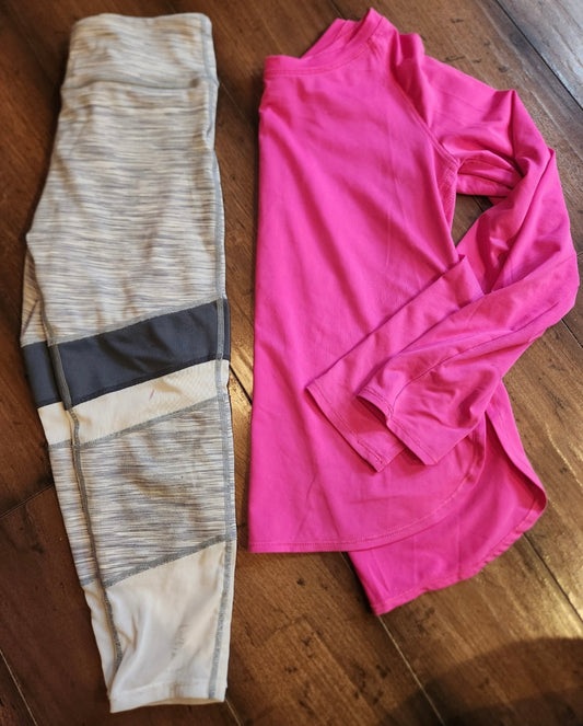 Seller #121 Girls workout outfit Size Medium 8