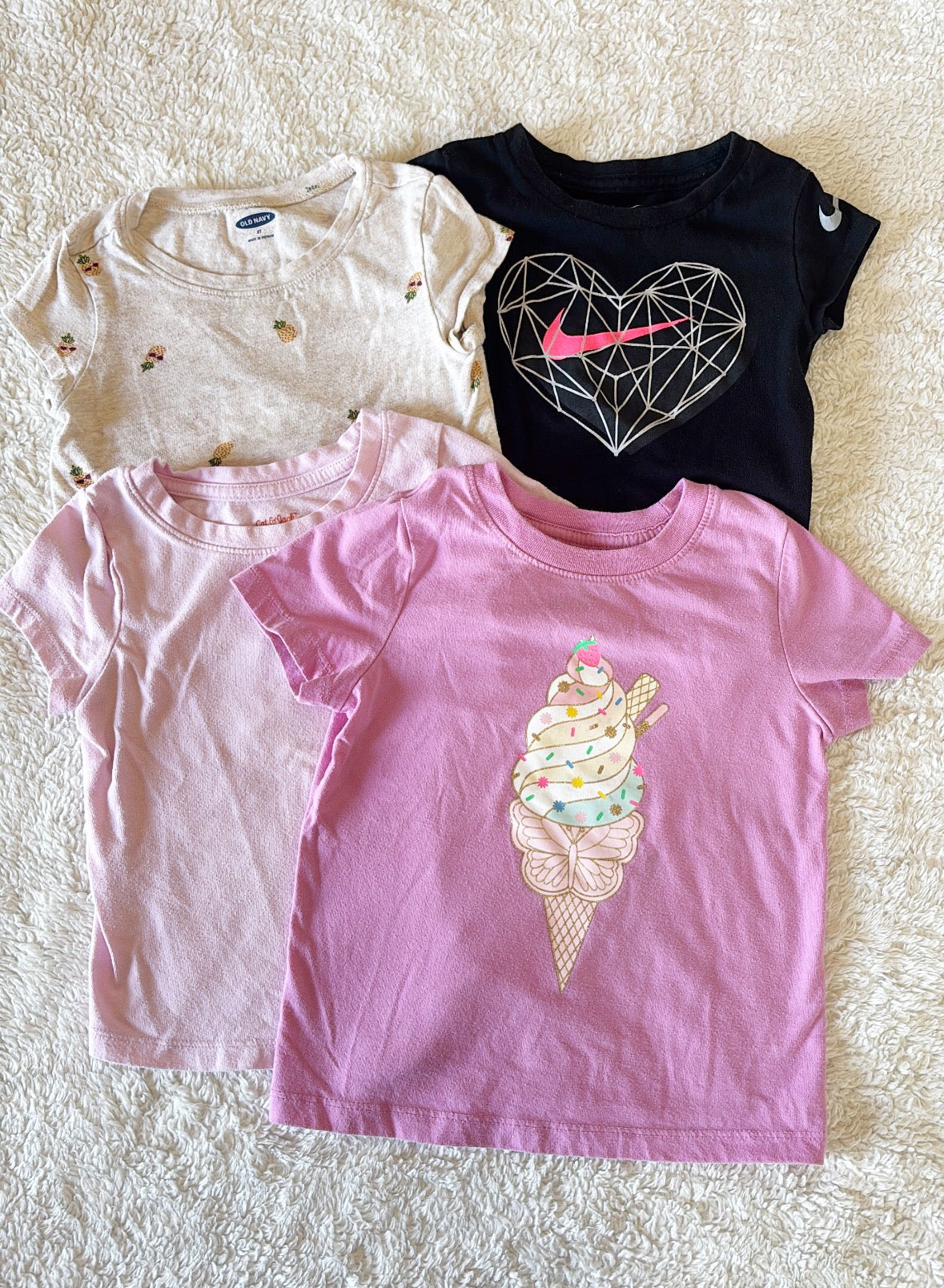 #4 Girls 2T T-shirt Bundle