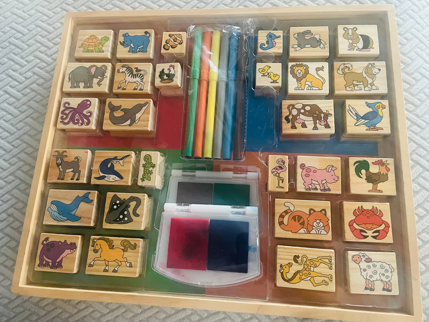 Seller 118 - Melissa & Doug stamp set