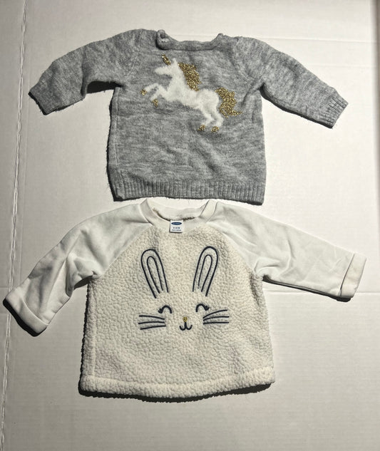 #95 Girls 12mo Sweaters