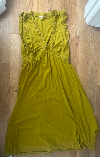 Seller #174 J.Crew Mustard yellow dress Size Small
