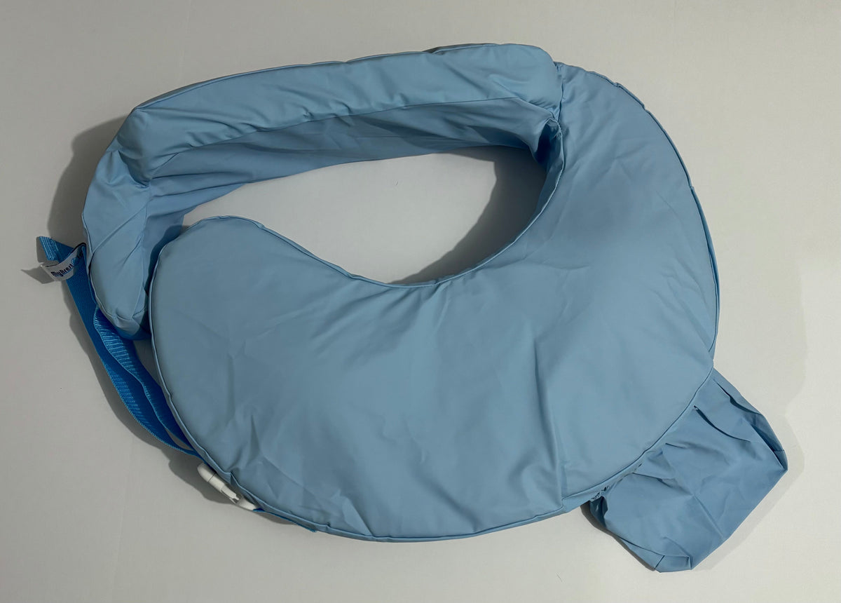 #132 - REDUCED - My Brest Friend: Nursing Pillow with 3 Slipcovers (Fireworks, Waterproof & Deluxe Grey)