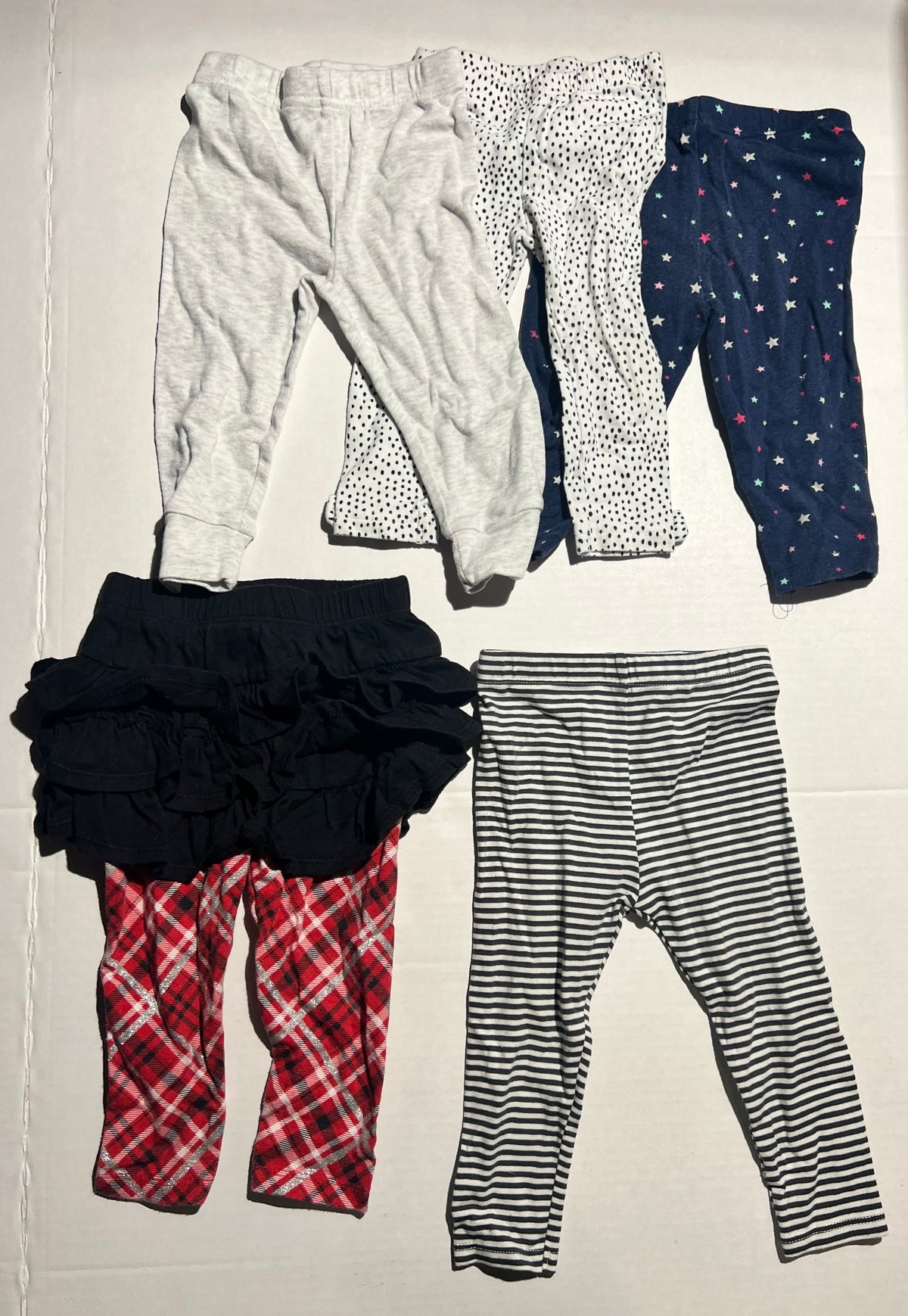#95 Girls 12mo Pants Bundle