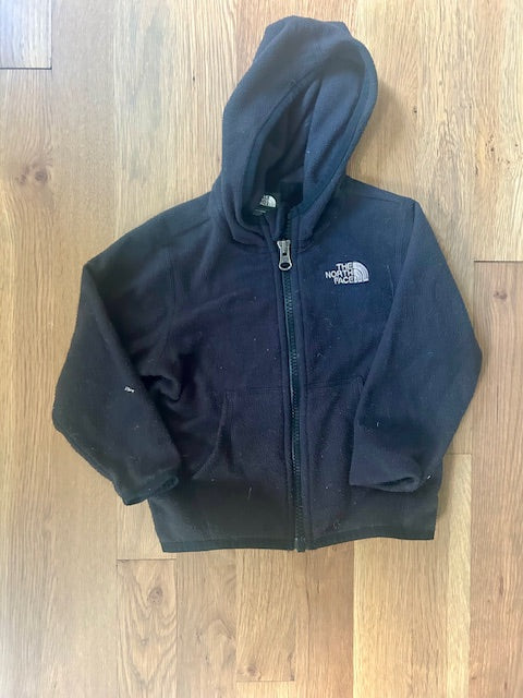 Seller #174 North Face Black Infant Fleece 12-18 months