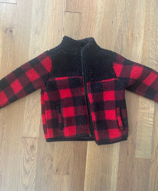 Seller #174 Old Navy Buffalo Checked Fleece 12-18 months