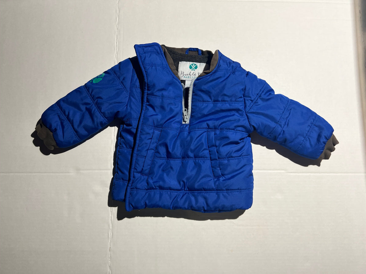 #95 Boys 12M BuckleMe Winter Coat