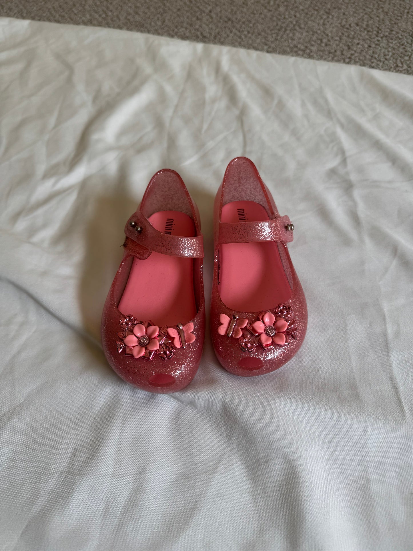 Seller #127 Mini Melissa Jelly flats, Toddler Girl, Size 8