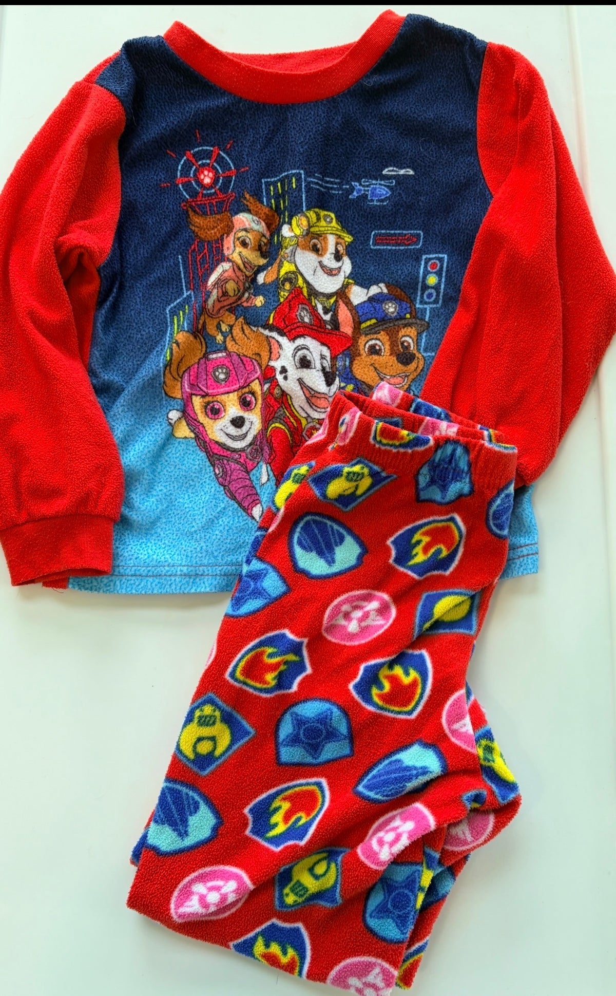 #35 boys 4t paw patrol pajamas