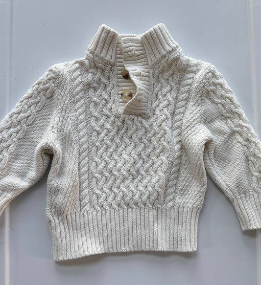 #35 like new Cat and Jack sweater boys 12months
