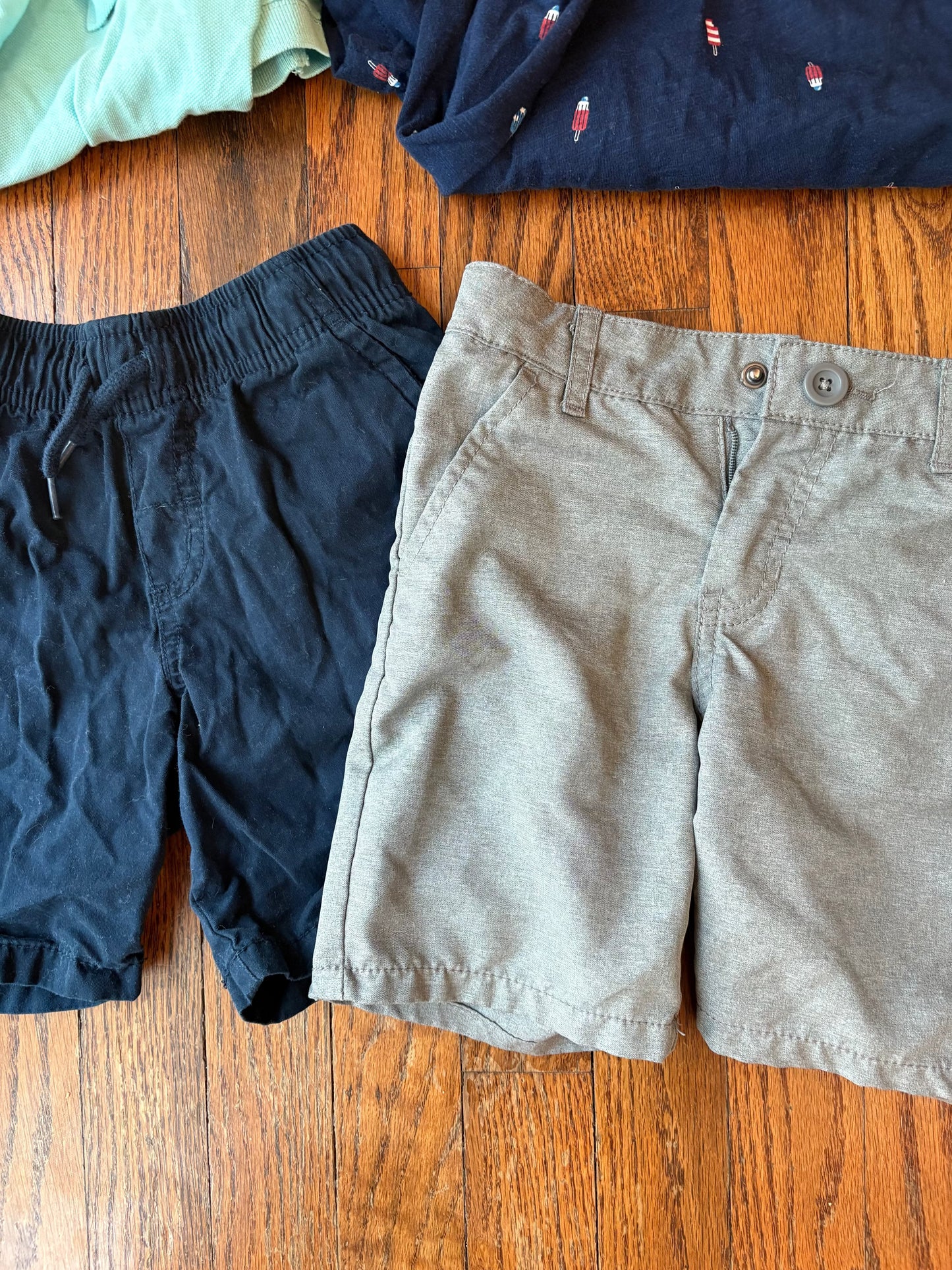 #35 REDUCED 4t Boys Polos with Shorts
